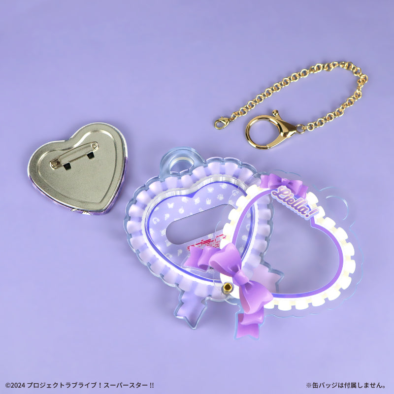 [PREORDER] Liella Love Live Superstar x fanfancy+ Heart Can Badge Acrylic Frame
