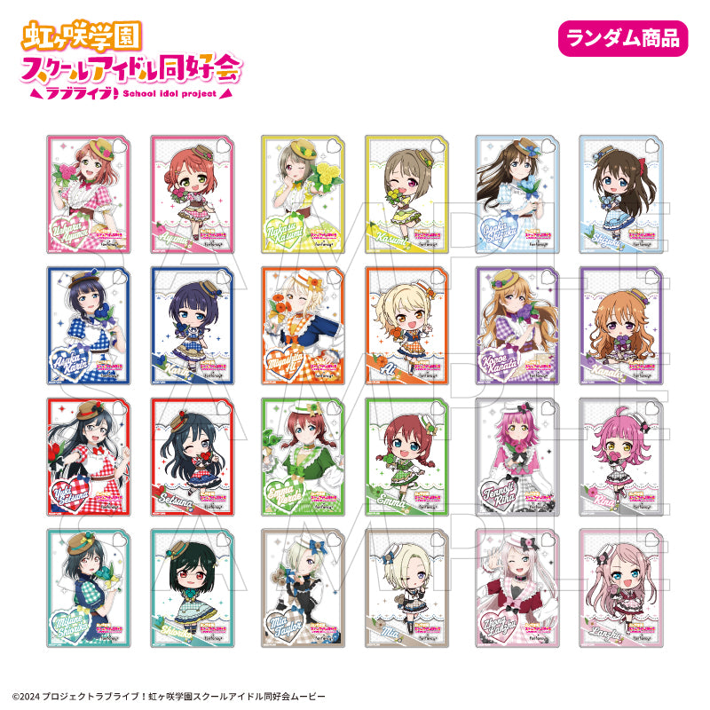 [PREORDER] Nijigasaki Love Live x fanfancy+ Acrylic Card Set (Random Packs)