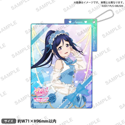 [PREORDER] Aqours Love Live Official Card Game Loveca Thanksgiving Acrylic Card Keychains