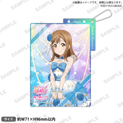 [PREORDER] Aqours Love Live Official Card Game Loveca Thanksgiving Acrylic Card Keychains