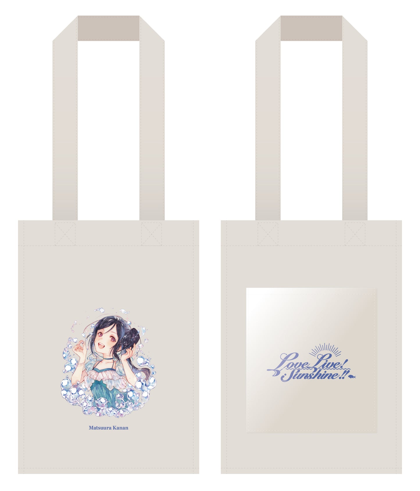[PREORDER] Aqours Love Live x Onkyo Canvas Tote Bags