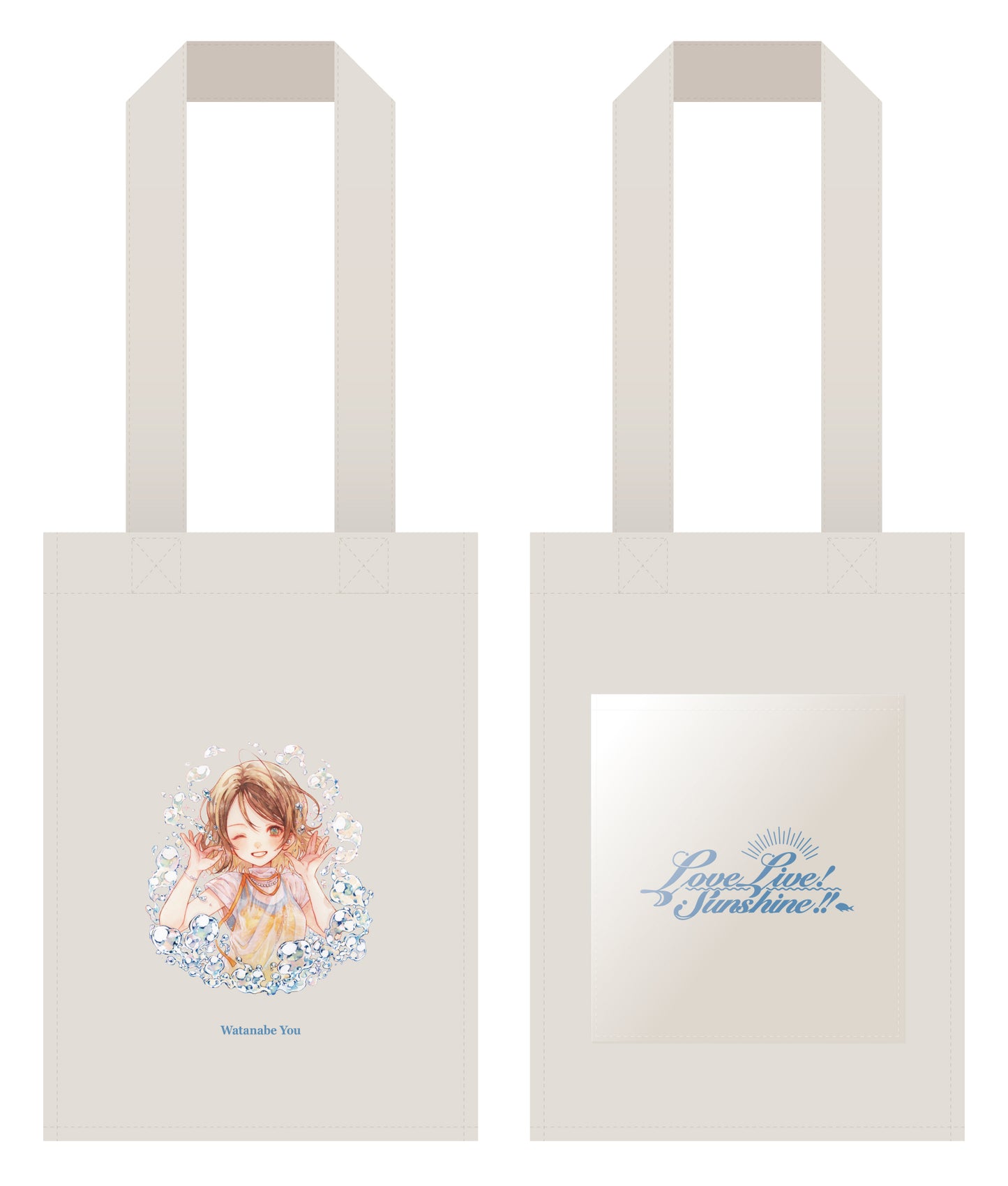 [PREORDER] Aqours Love Live x Onkyo Canvas Tote Bags