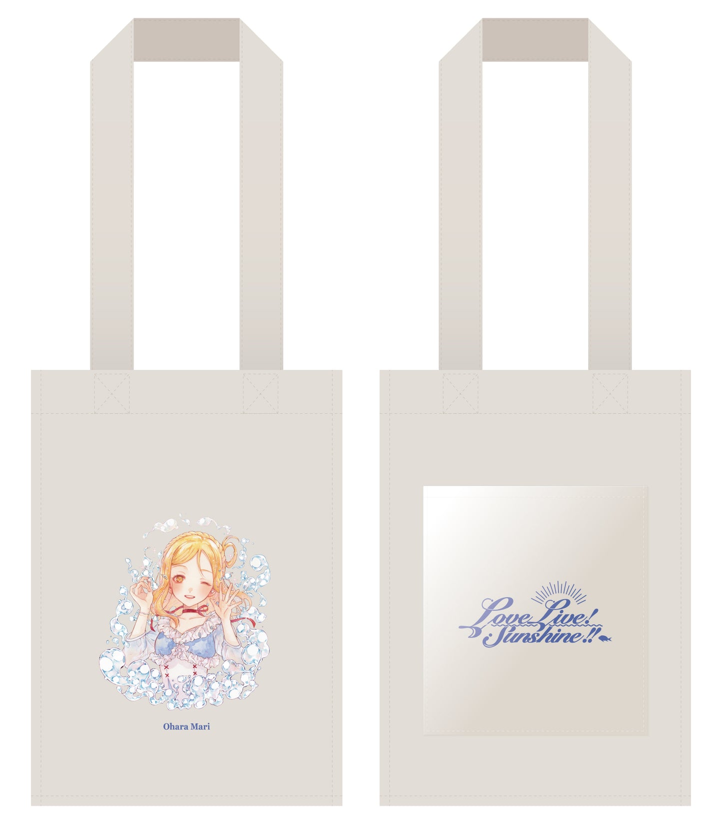 [PREORDER] Aqours Love Live x Onkyo Canvas Tote Bags