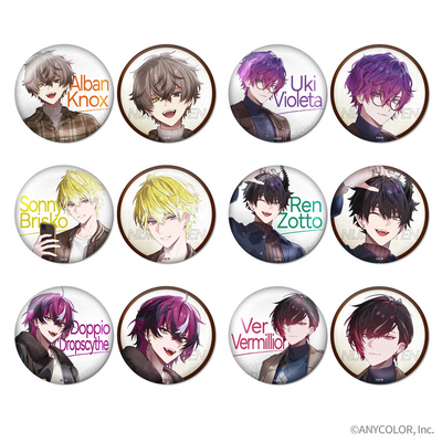 [PREORDER] Nijisanji EN Autumn Style Collection Can Badges