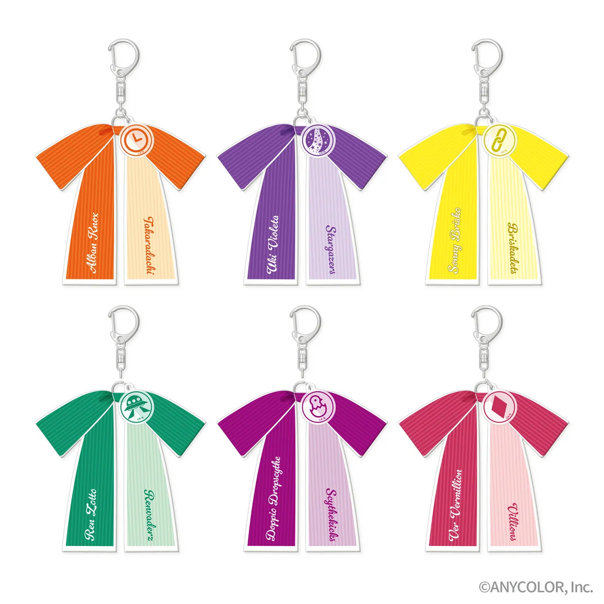 [PREORDER] Nijisanji EN Autumn Style Collection Ribbon Charms
