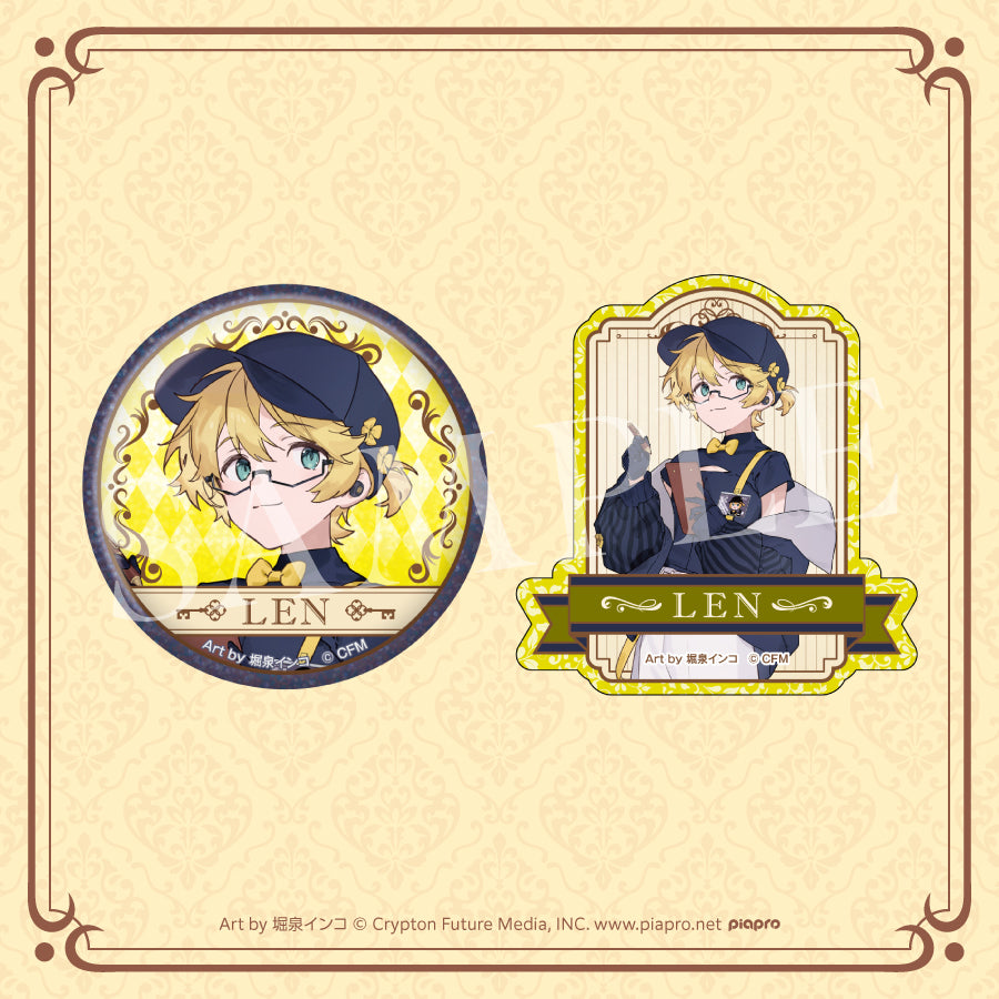 [BACKORDER] Hatsune Miku Glasses x Cafe Goodsmile Kuji Goods - Glitter Badge & Sticker Sets