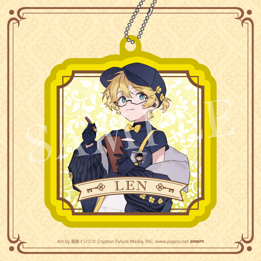 [BACKORDER] Hatsune Miku Glasses x Cafe Goodsmile Kuji Goods - Rubber Strap