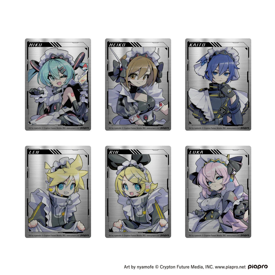 [PREORDER] Vocaloid Cyber Maid Metal Cards