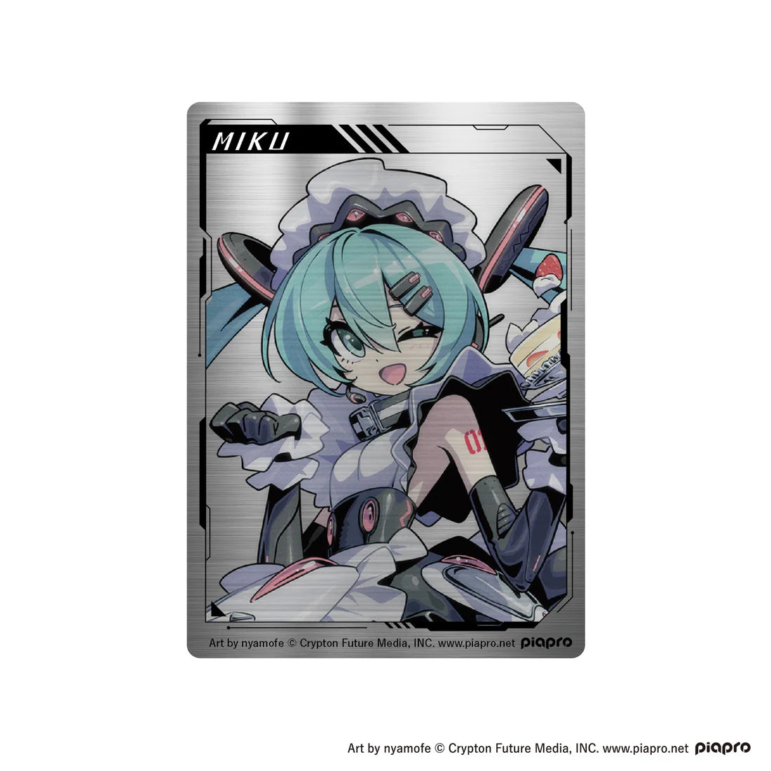 [PREORDER] Vocaloid Cyber Maid Metal Cards
