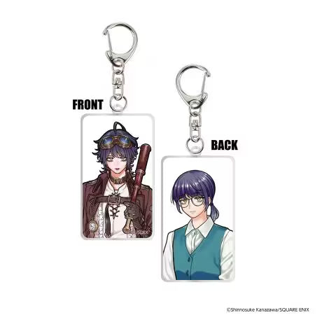[PREORDER] On and Off: Work-Life Imbalance Acrylic Keychains