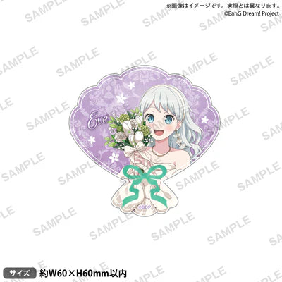 [PREORDER] Pastel＊Palettes BanG Dream Flower Garden Acrylic Badges