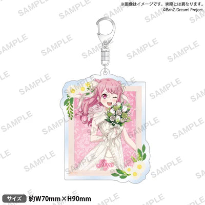 [PREORDER] Pastel＊Palettes BanG Dream Flower Garden Acrylic Keychains