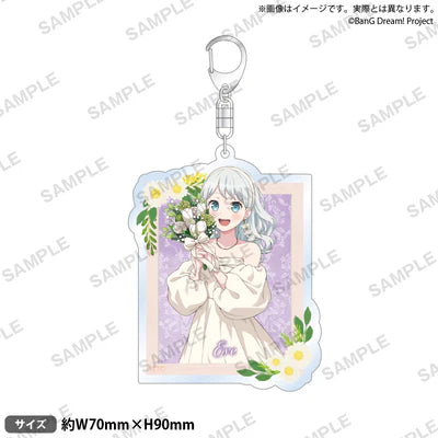[PREORDER] Pastel＊Palettes BanG Dream Flower Garden Acrylic Keychains