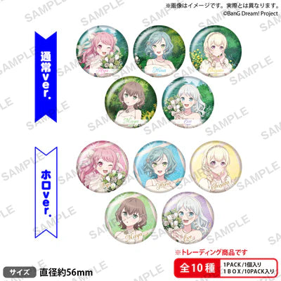 [PREORDER] Pastel＊Palettes BanG Dream Flower Garden Can Badges