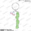 [PREORDER] Pastel＊Palettes BanG Dream Flower Garden Charm Keychains