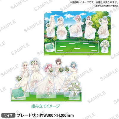 [PREORDER] Pastel＊Palettes BanG Dream Flower Garden Acrylic Diorama