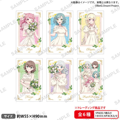 [PREORDER] Pastel＊Palettes BanG Dream Flower Garden Sticker Blind Bags