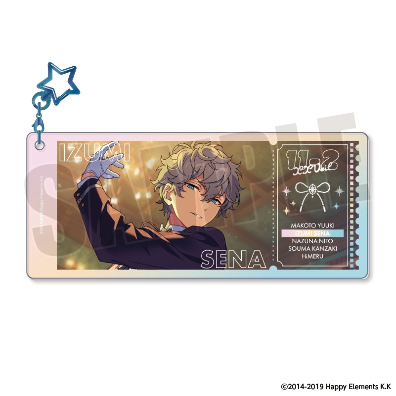 [PREORDER] Ensemble Stars Memorial Aurora Ticket Keychains