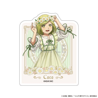 [PREORDER] Witch Hat Atelier Dress-Up & Flower Ver. Acrylic Memo Clips
