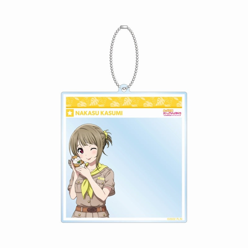 [PREORDER] Love Live Nijigasaki x Tobu Zoo Acrylic Keychains