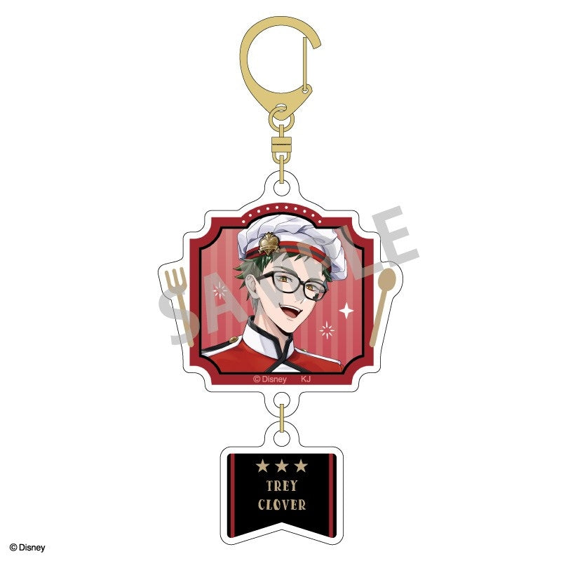 [PREORDER] Twisted Wonderland Master Chef Double Part Acrylic Keychains