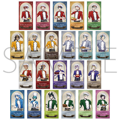 [PREORDER] Twisted Wonderland Master Chef Ticket-Style Cards