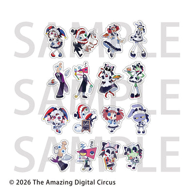 [PREORDER] The Amazing Digital Circus Animate Cafe Maid & Butler ver. Sticker Blind Bags