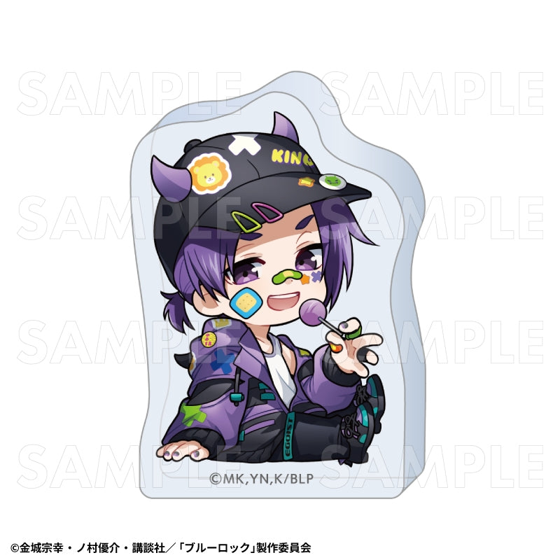 [PREORDER] Blue Lock Debi Deco Hoodie Acrylic Blocks