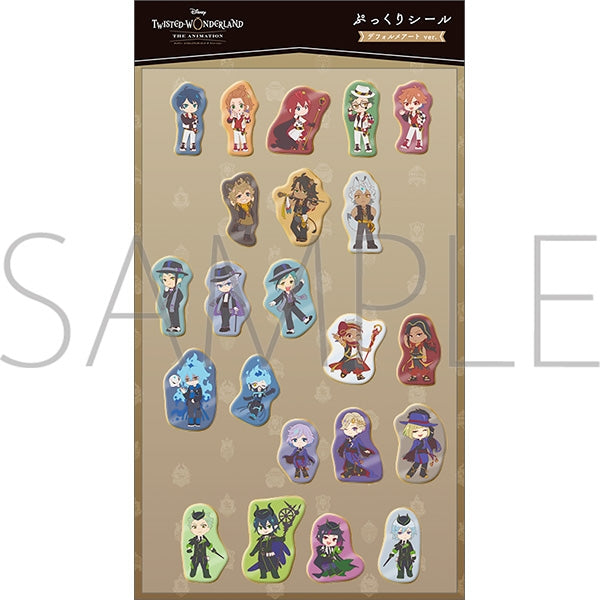 [PREORDER] Twisted Wonderland The Animation Puffy Stickers
