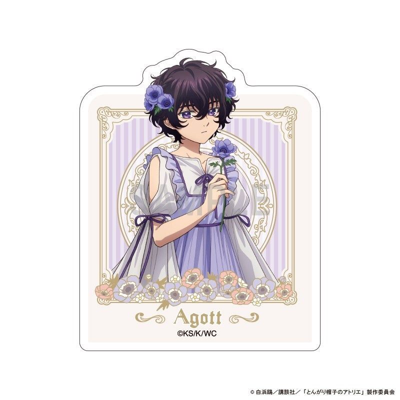 [PREORDER] Witch Hat Atelier Dress-Up & Flower Ver. Acrylic Memo Clips
