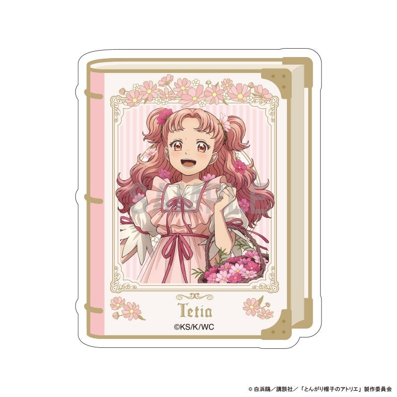 [PREORDER] Witch Hat Atelier Dress-Up & Flower Ver. Die-cut Stickers