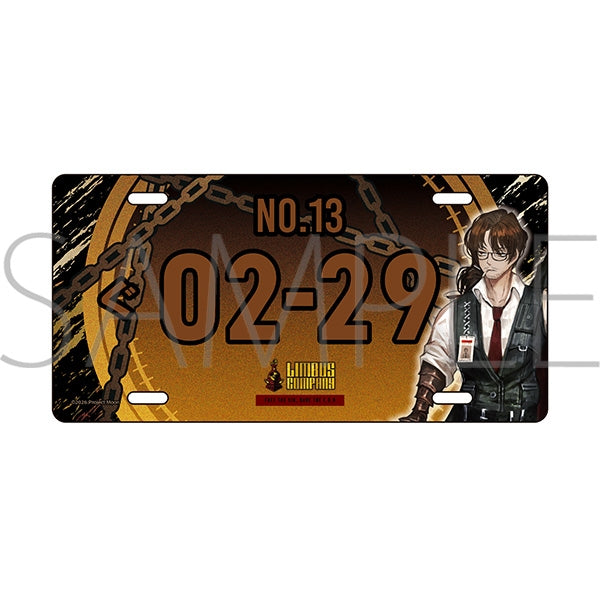 [PREORDER] Limbus Company License Plate Style Plates