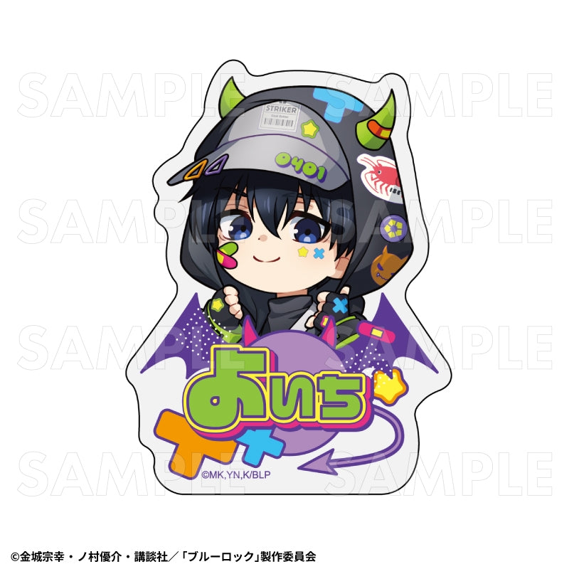 [PREORDER] Blue Lock Debi Deco Hoodie Acrylic Name Badge