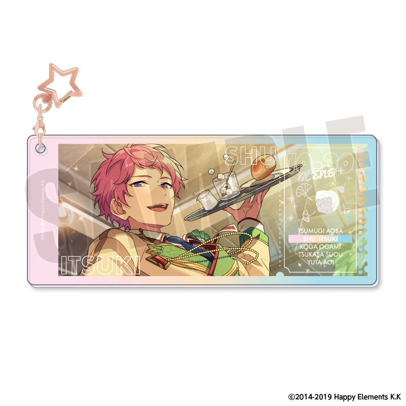 [PREORDER] Ensemble Stars Memorial Aurora Ticket Keychains