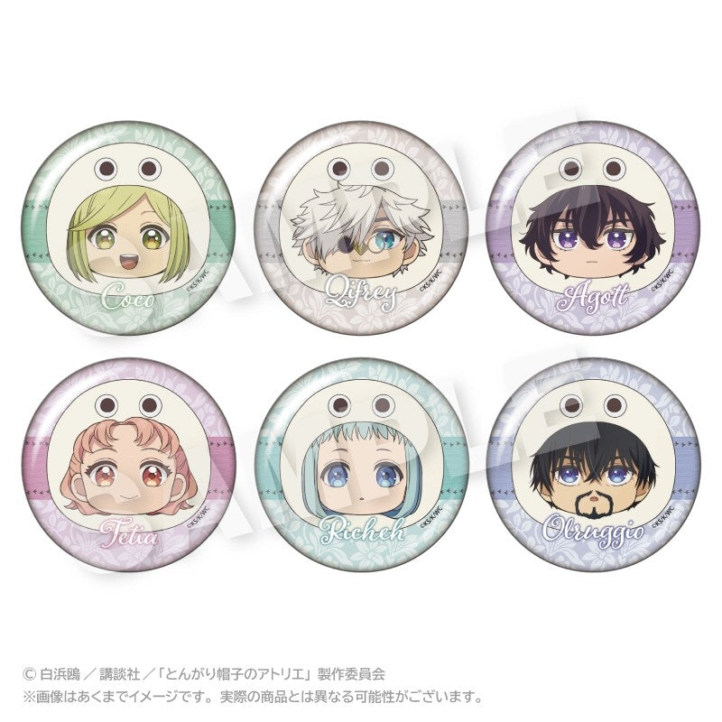 [PREORDER] Witch Hat Atelier Marumeitsu Can Badges