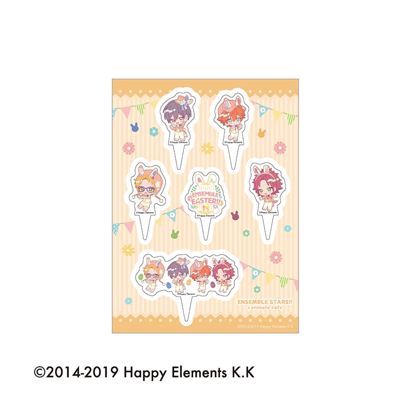[PREORDER] Ensemble Stars Easter Animate Cafe Food Pick Sheets