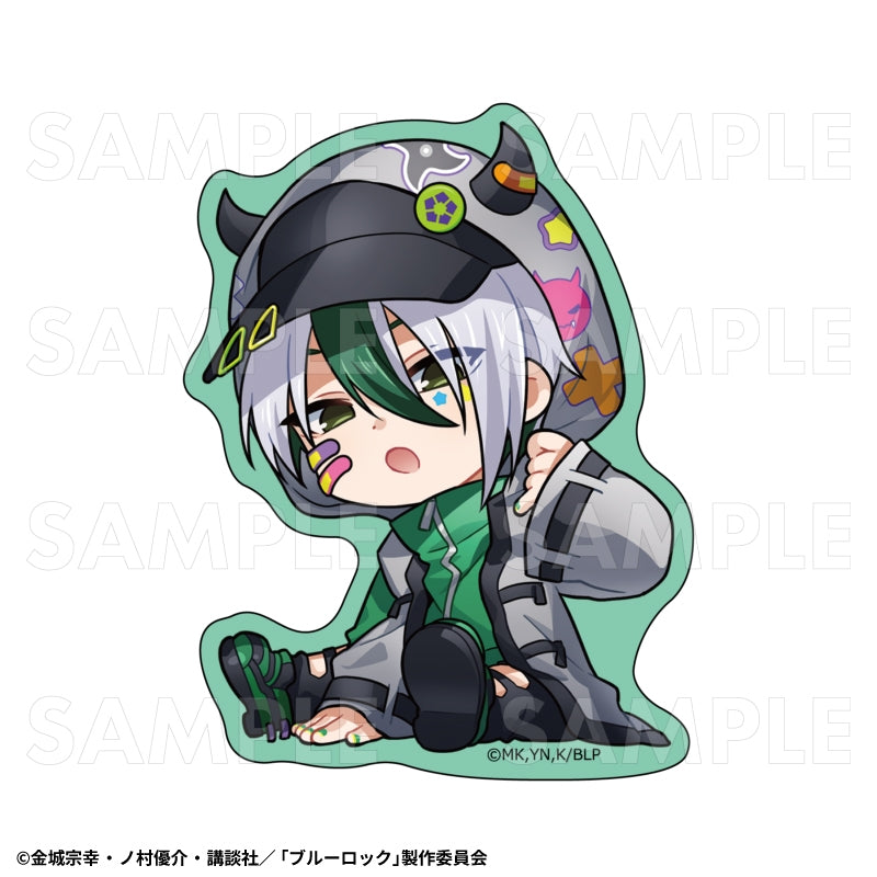 [PREORDER] Blue Lock Debi Deco Hoodie Die-Cut Stickers