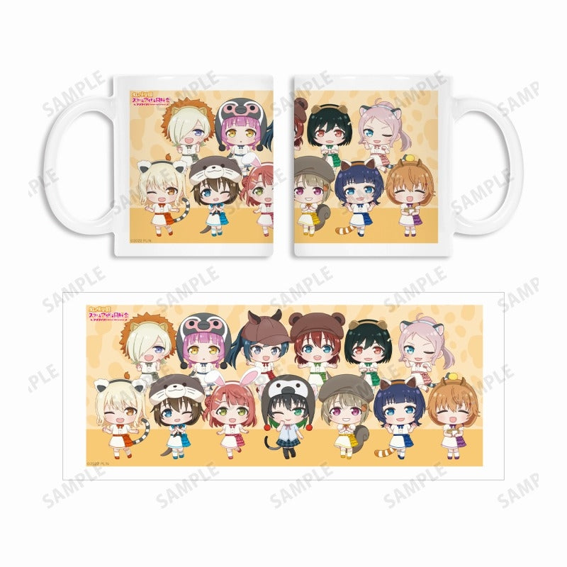 [PREORDER] Love Live Nijigasaki x Tobu Zoo Chibi Character Mug