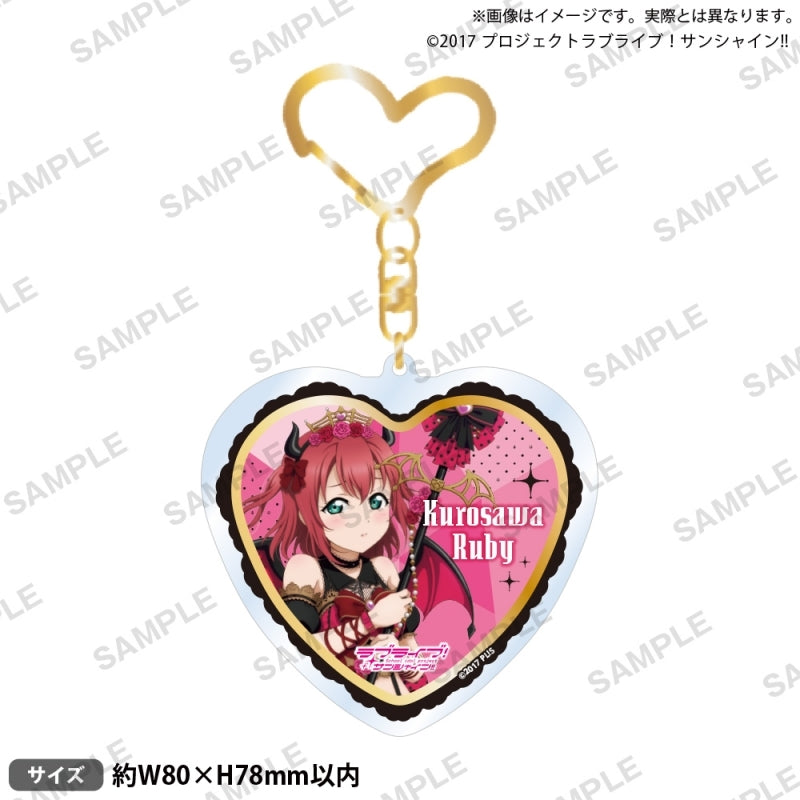 [PREORDER] Aqours Love Live Sunshine Little Devil ver. Acrylic Keychains