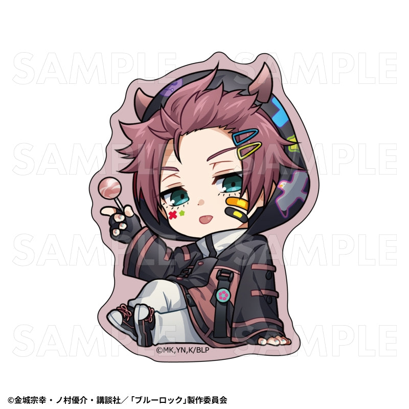 [PREORDER] Blue Lock Debi Deco Hoodie Die-Cut Stickers