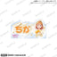 [PREORDER] Aqours Love Live Sunshine Wedding ver. Acrylic Name Badges