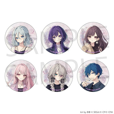 [PREORDER] Project Sekai x ZOZOTOWN Illustration Glitter Can Badges - 25-ji, Nightcord de.