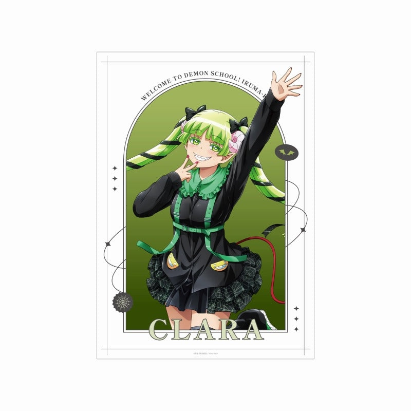 [PREORDER] Welcome to Demon School / Mairimashita Iruma-kun Black Coordinate Ver. Matte Posters