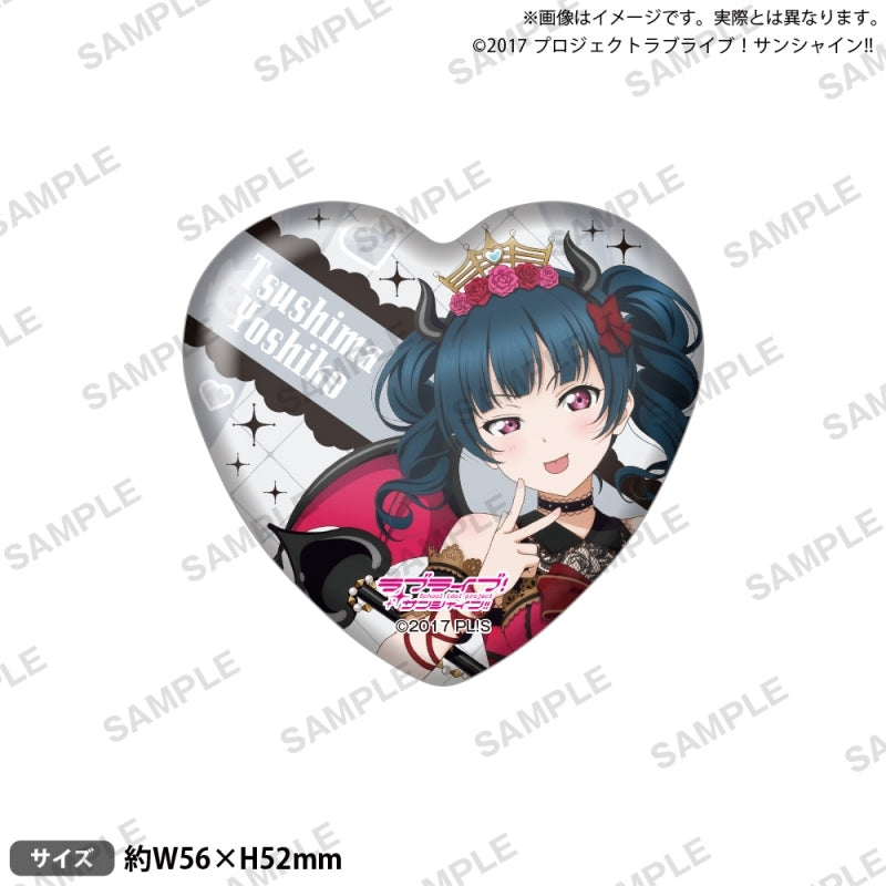 [PREORDER] Aqours Love Live Sunshine Little Devil ver. Heart Can Badges