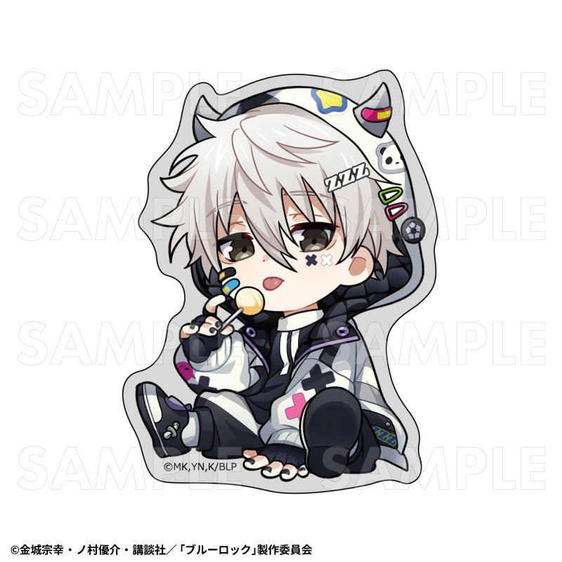 [PREORDER] Blue Lock Debi Deco Hoodie Die-Cut Stickers