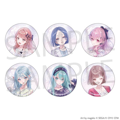 [PREORDER] Project Sekai x ZOZOTOWN Illustration Glitter Can Badges - More More Jump