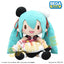 [PREORDER] Vocaloid Hatsune Miku Panda Buns Fluffy Plush (LL)
