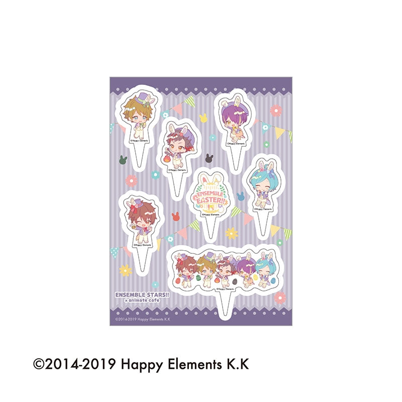[PREORDER] Ensemble Stars Easter Animate Cafe Food Pick Sheets
