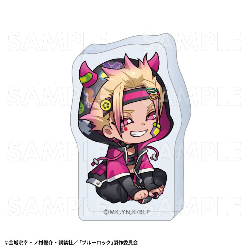 [PREORDER] Blue Lock Debi Deco Hoodie Acrylic Blocks