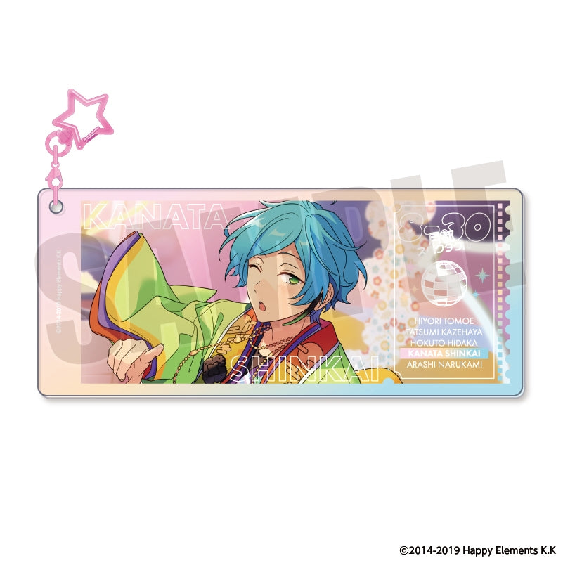 [PREORDER] Ensemble Stars Memorial Aurora Ticket Keychains